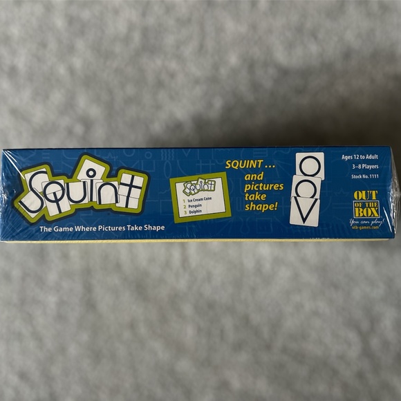 🎄 NIB SQUINT - The Game Where Pictures Take Shape - Picture 3 of 4